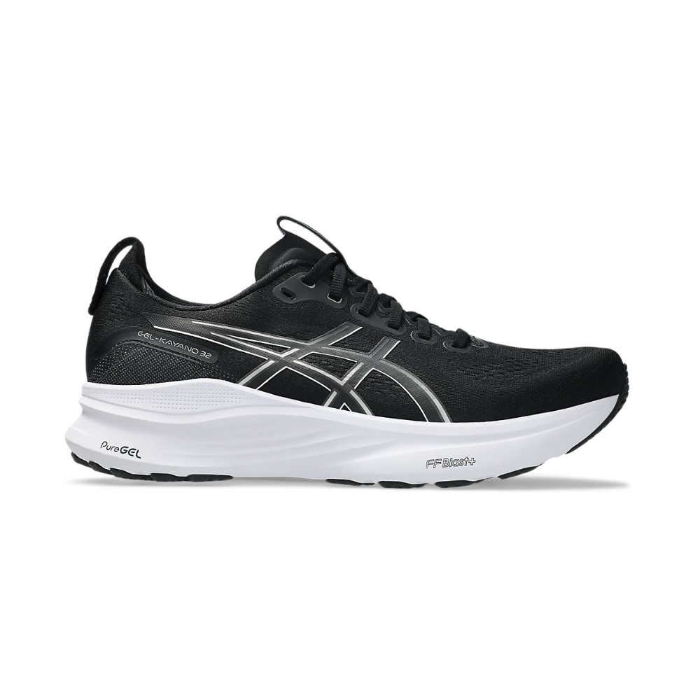 ASICS Men Gel-Kayano 32 Wide - Black / White
